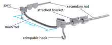 Mandibular arch expansion device